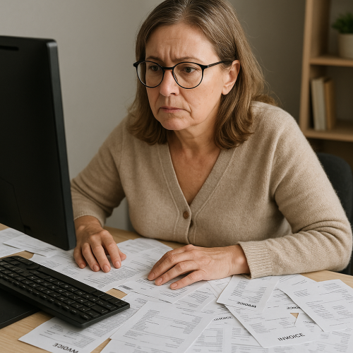גברת עם חשבוניות
